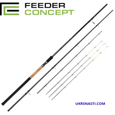 Удилище фидерное Feeder Concept Distance 80 длина 3,9м тест 30-80гр